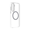 Etui silikonowe plecki Samsung Clear Magnet Case z ringiem magnetycznym do Samsung Galaxy S25 - przezroczyste