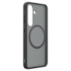 Etui silikonowe plecki Spigen Capella MagFit do Samsung Galaxy S25 - czarne
