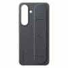 Etui silikonowe Samsung Standing Grip Case z uchwytem podstawką do Samsung Galaxy S25 - czarne