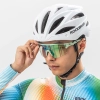 Okulary rowerowe fotochromowe z filtrem UV i wkładką korekcyjną - zielone