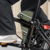 Torba sakwa trójkątna na ramę rowerową 0.3l - zielona