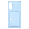 Etui Samsung Card Slot Case z kieszenią na karty na Samsung Galaxy A36 5G - niebieskie