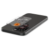Szkło hartowane na aparat do iPhone 14 Pro/Pro Max/15 Pro/Pro Max/16 Pro/16 Pro Max - czarne z czerwoną obwódką