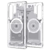 Etui pokrowiec Ultra Hybrid Mag na Samsung Galaxy S25 Ultra Zero One - białe