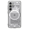 Etui na Samsung Galaxy S25 Zero One Ultra Hybrid Mag - białe