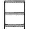 Regał magazynowy druciany ażurowy 3 półki 60 x 35 x 77 cm do 120 kg