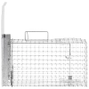 Żywołapka pułapka łapka na szczury kuny zatrzaskowa jednostronna 500x200x270 mm ZESTAW
