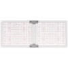 Lampa do uprawy wzrostu roślin pełne spektrum 60 x 24 cm 468 LED 220 W srebrna
