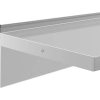 Półka ścienna wisząca kuchenna ze stali do 80 kg 100 x 40 cm