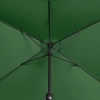 Parasol ogrodowy prostokątny z korbką 200 x 300 cm zielony