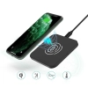 Ładowarka bezprzewodowa Qi 10W do telefonu i słuchawek czarny
