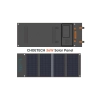 Ładowarka solarna słoneczna turystyczna USB USB C 36W QC PD szara