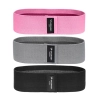 Materiałowe taśmy oporowe gumy do ćwiczeń mini band joga fitness crossfit ZESTAW 3szt