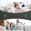 Uniwersalny uchwyt stojak podstawka na telefon tablet statyw z elastycznym ramieniem biały