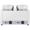 Bemar elektryczny podgrzewacz stacja do zupy fondue czekolady 1000 W 2 x 7 l