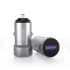 Szybka ładowarka samochodowa USB do gniazda zapalniczki 5A 22,5W QC VOOC szary