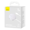 Mała ładowarka indukcyjna do telefonu MagSafe Simple Mini3 15W srebrny