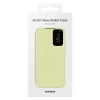 Etui pokrowiec z klapką okienkiem portfel na kartę Galaxy A34 5G Smart View Wallet limonkowe