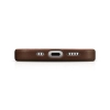 Skórzane etui pokrowiec do iPhone 15 Plus Oil Wax Premium Leather MagSafe brązowe