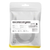 Kabel przewód sieciowy Ethernet Cat 5 RJ-45 1000Mb/s skrętka 3m czarny