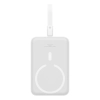 Mini Powerbank MagSafe 10000mAh 20W z kablem Lightning do iPhone 0.3m biały