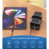 Mini stacja zasilania powerbank 50000mAh USB-A USB-C microUSB 65W czarna