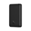 Mini powerbank 10000mAh z ładowaniem indukcyjnym MagSafe 15W PD QC 20W czarny