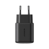 Ładowarka sieciowa USB-C PD QC 20W - czarna