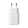Ładowarka sieciowa USB-C PD QC 20W + kabel USB-C 1m - biała