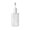 Ładowarka sieciowa USB-C - USB-A 30W PD - biała