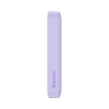 Powerbank magnetyczny indukcyjny 10000mAh 20W + kabel USB-C - fioletowy