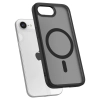 Etui case na iPhone 16e Ultra Hybrid MagSafe - czarne półprzezroczyste