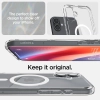 Etui plecki na iPhone 16 Plus Ultra Hybrid Mag z MagSafe - przezroczyste białe