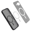 Etui pokrowiec na Google Pixel 9A z MagSafe Ultra Hybrid Mag - przezroczysto-czarne