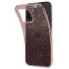 Etui case na iPhone 15 Pro Liquid Crystal Glitter - różowo przezroczyste