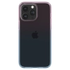 Etui case na iPhone 15 Pro Liquid Crystal - różowo niebieskie