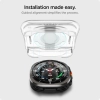 Szkło hartowane z ramką montażową na Samsung Galaxy Watch Ultra 47 mm - 2 szt.