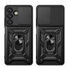 Pancerne etui z podstawką osłoną aparatu na OnePlus Nord 4 5G Hybrid Armor Camshield - czarne