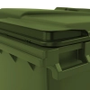 Kontener pojemnik na odpady śmieci komunalne PZH EN 840-2 DIN 1100L - zielony