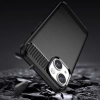 Etui elastyczny żelowy pokrowiec na tył plecki do iPhone 14 Plus Carbon Case - czarny