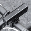 Lampka rowerowa przednia 1000 lm z kablem USB-C - USB-A - czarna