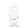 Powerbank 10000mAh USB-A USB-C 12W - biały