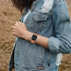 Pasek na Apple Watch 44 / 45 / 46 / 49 mm Nylon - pomarańczowy