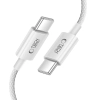 Kabel przewód USB-C PD 60W 3A 100 cm - szary