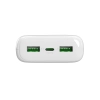 Powerbank 20000mAh USB-A USB-C PD AFC 22.5W - biały