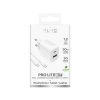Ładowarka sieciowa USB-A USB-C z kablem USB-C 30W 1.2m - biała