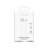 Kabel przewód USB-A - USB-C TPE 10W 3m - biały