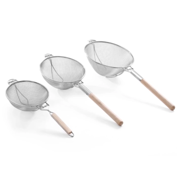 Sitko profesjonalne z podwójną siatką stalowe śr. 310 mm - Hendi 639016