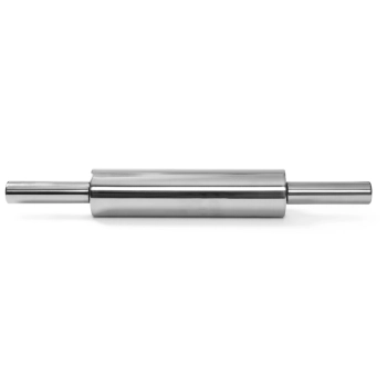 Wałek do ciasta ze stali nierdzewnej śr. 65mm dł. 250/470mm - Hendi 515006