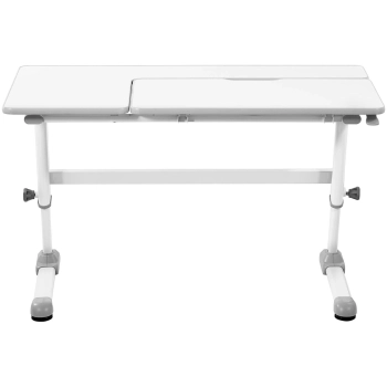 Biurko dla dzieci z regulowanym blatem i wysokością 120 x 66 x 60-76 cm